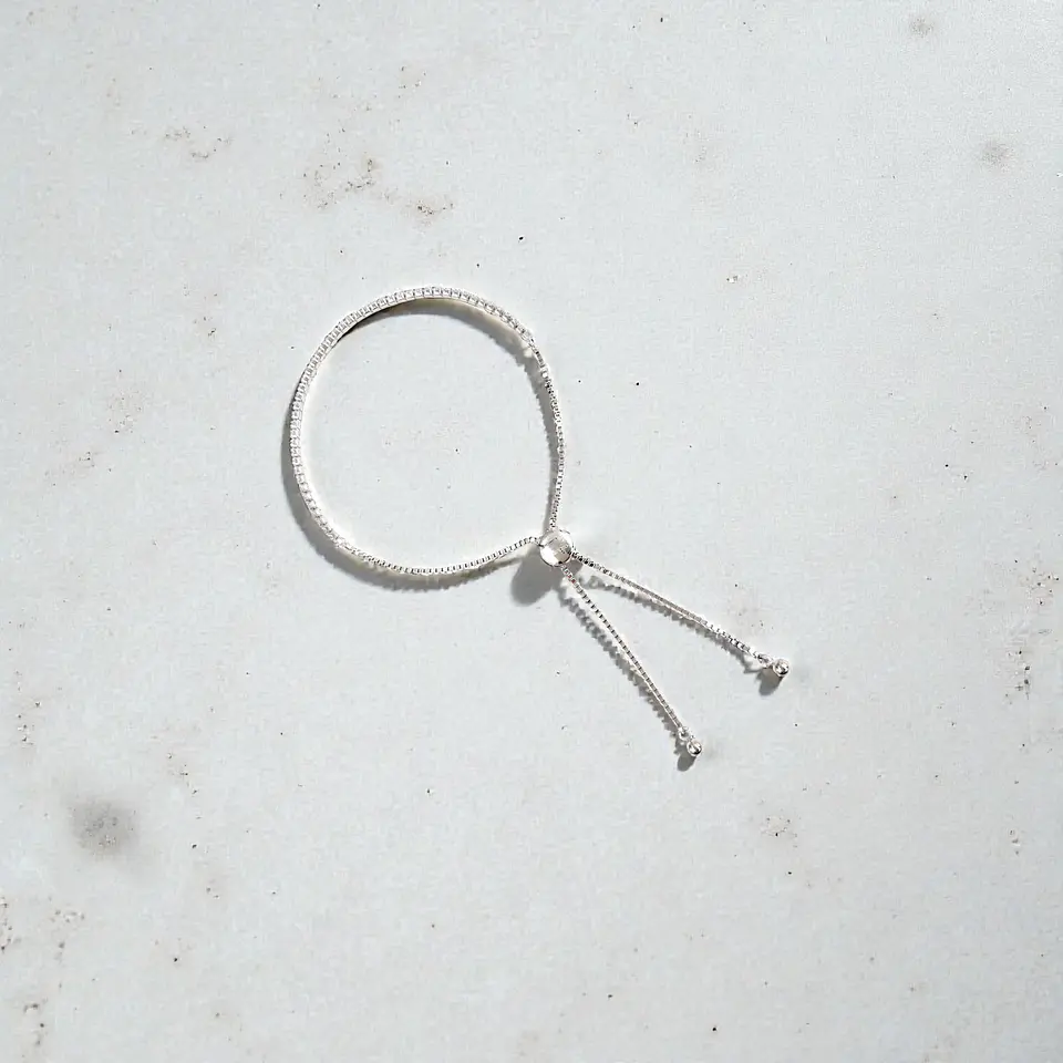 Pulsera Alianza | Plata 925 baño de rodio 2