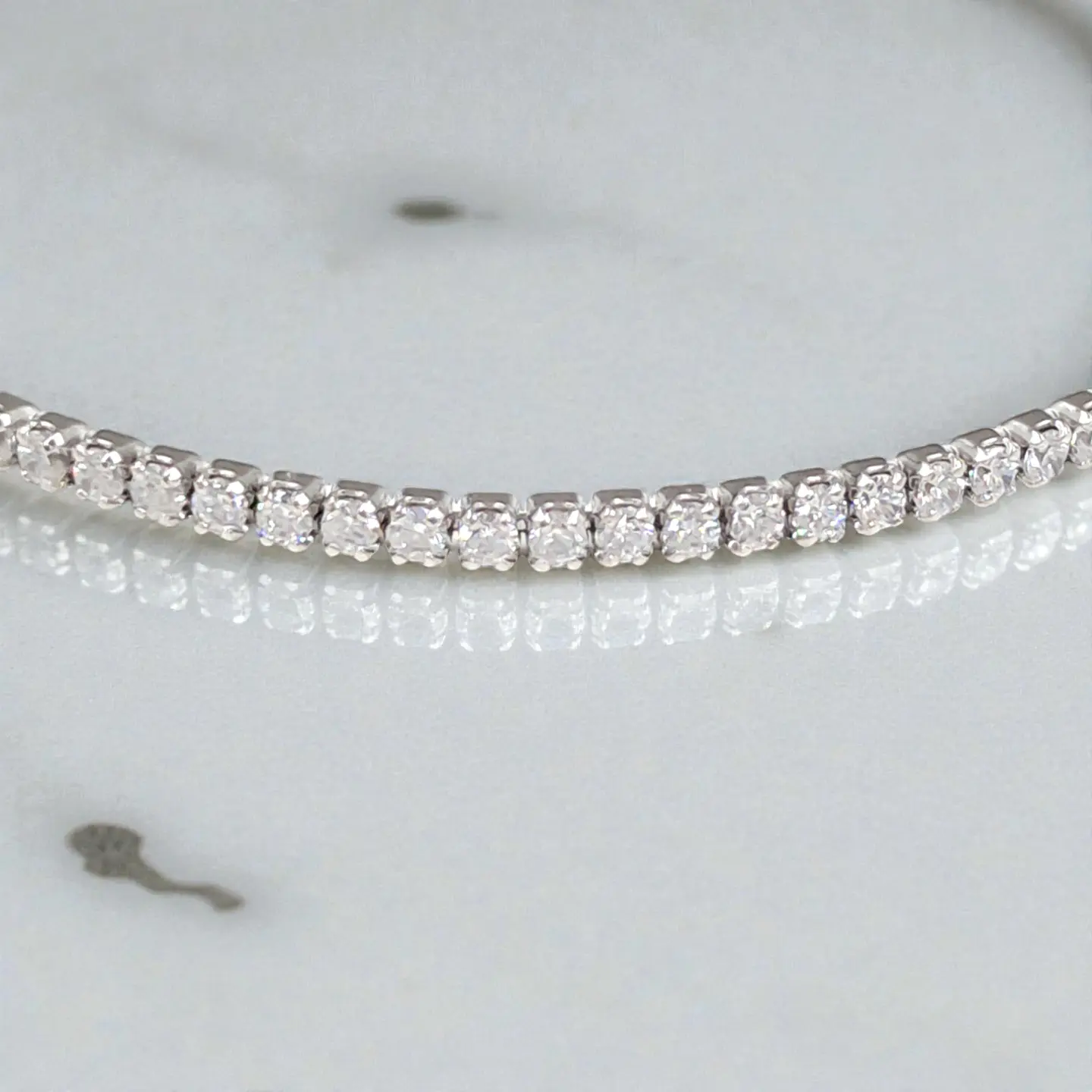 Pulsera Alianza | Plata 925 baño de rodio 4