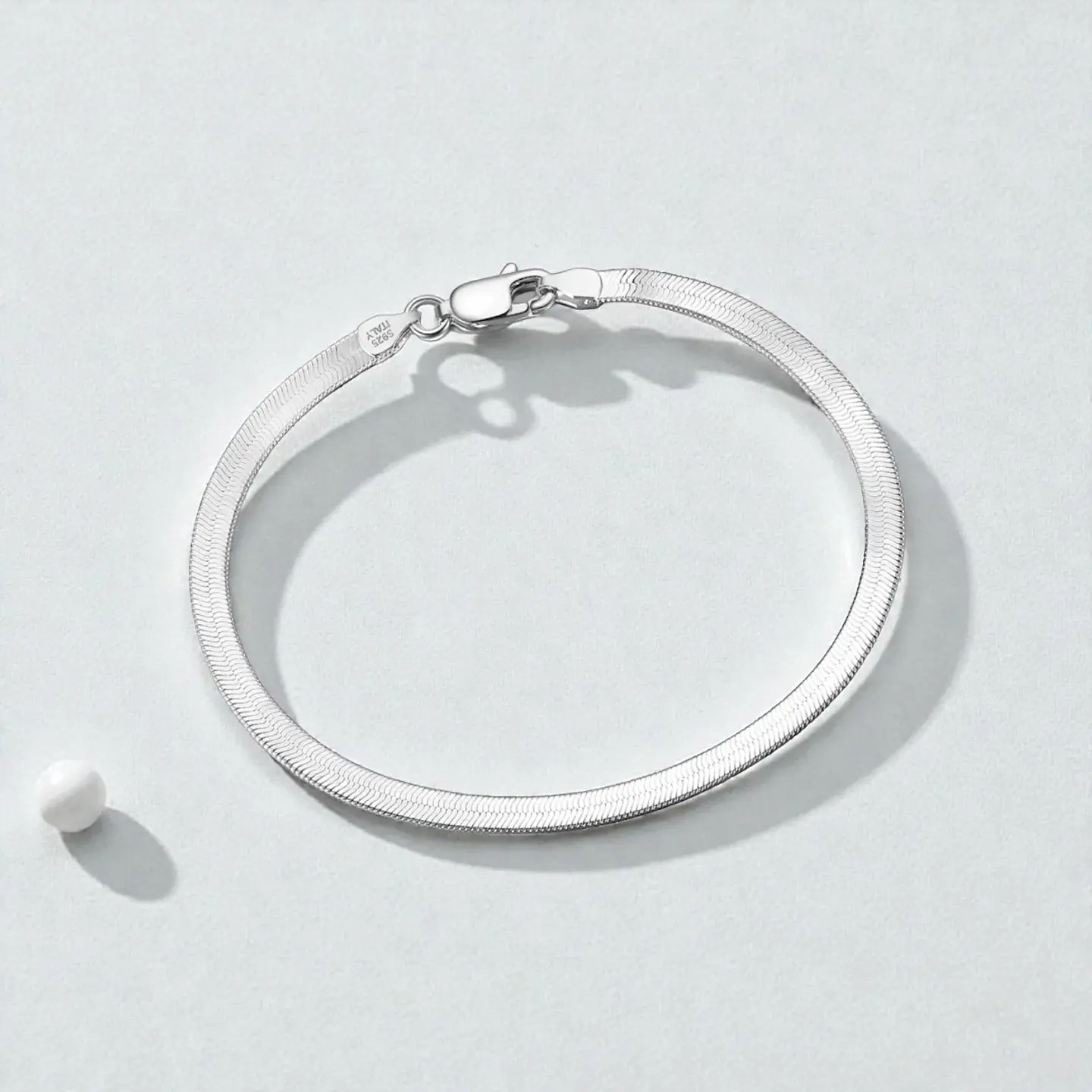 Pulsera Selene | Plata 925 baño de rodio 3