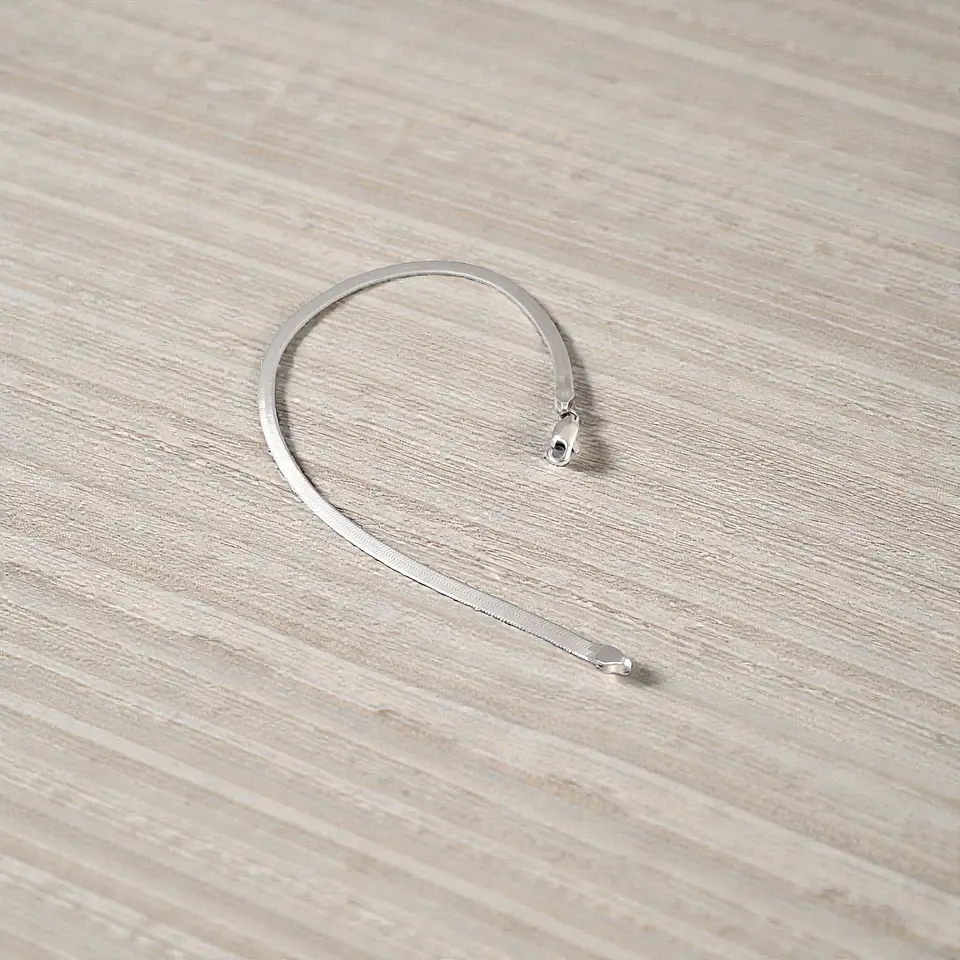 Pulsera Selene | Plata 925 baño de rodio 5