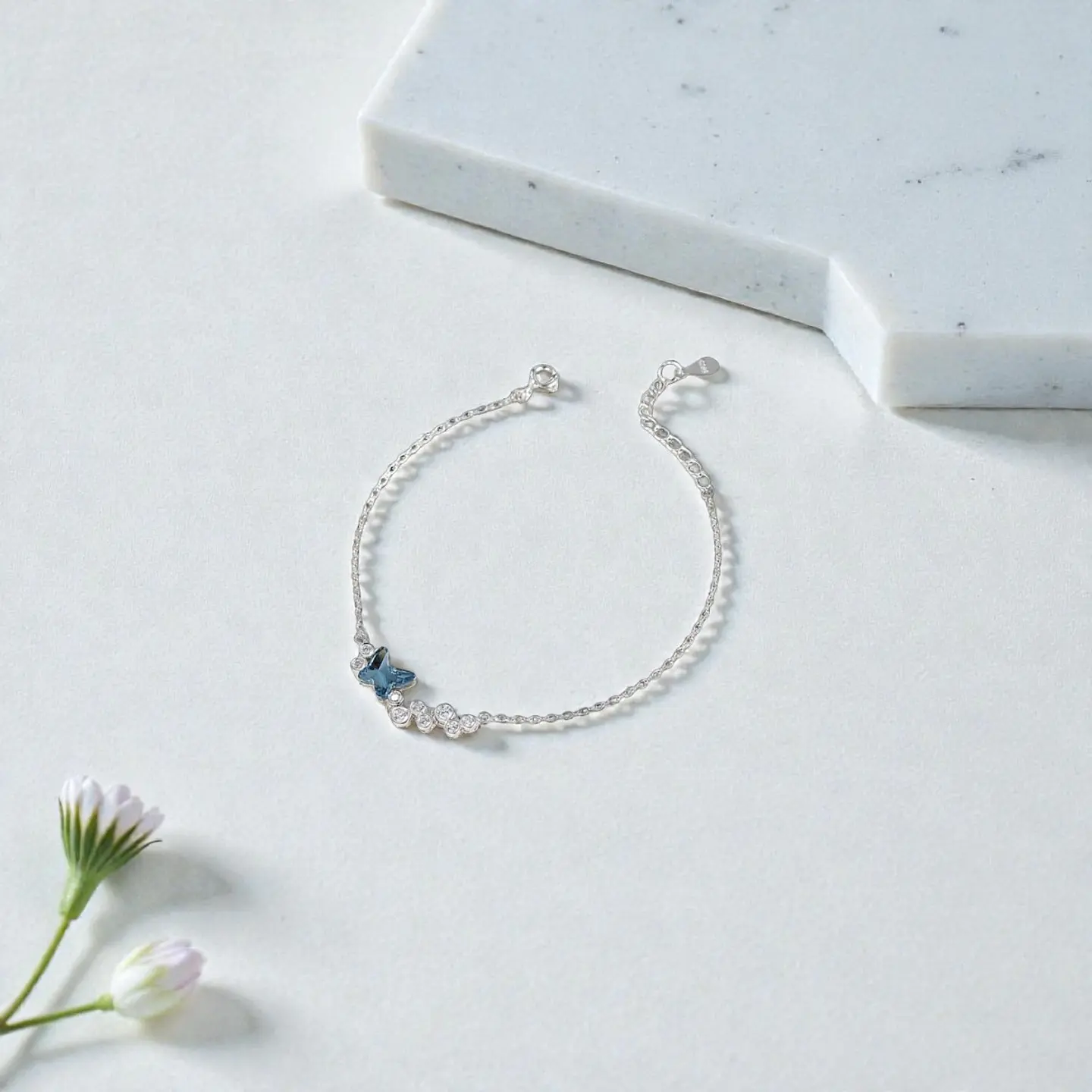 Pulsera Alaria | Plata 925 baño de rodio 2