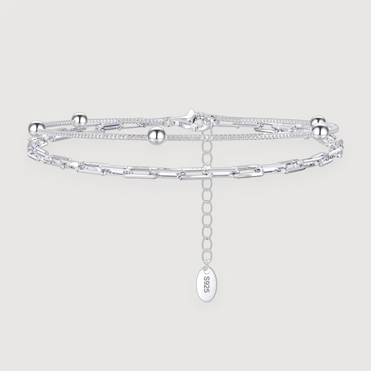 Pulsera Armonía | Plata 925 baño de rodio 1