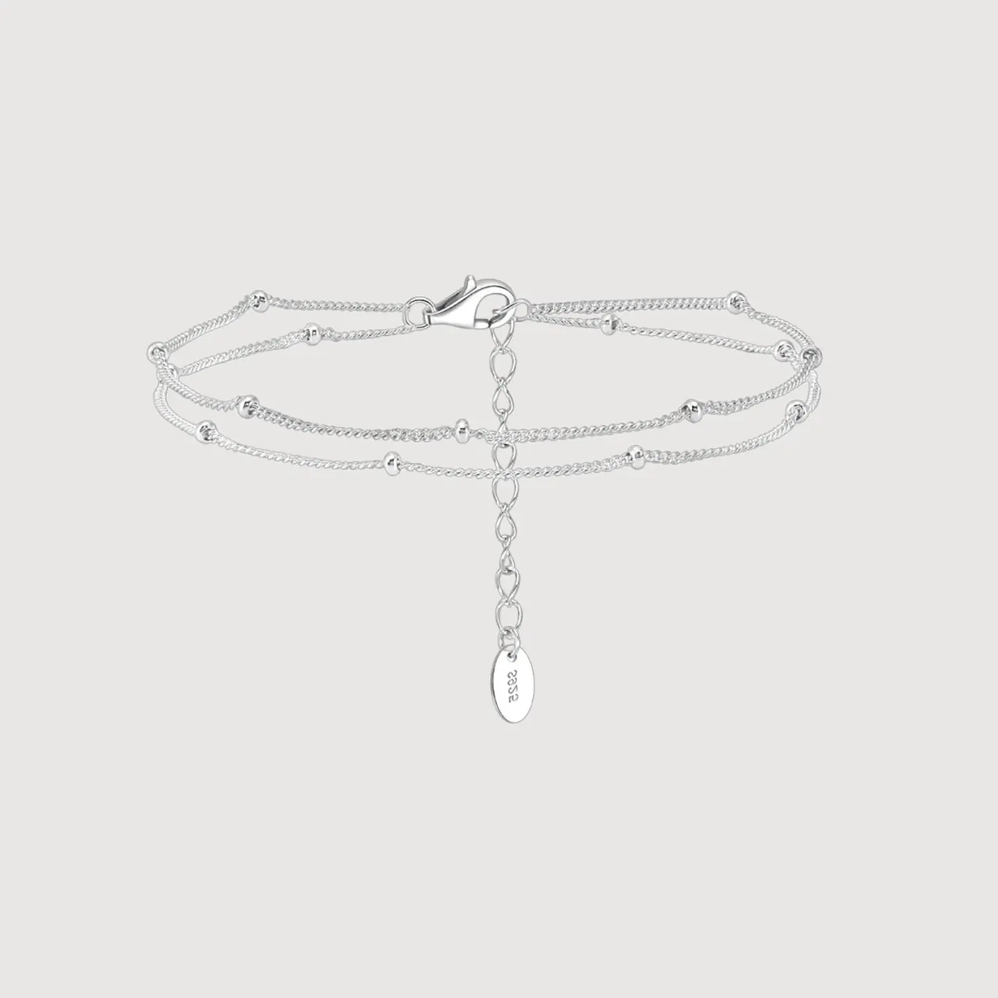 Pulsera Josefa | Plata 925 baño de rodio 1