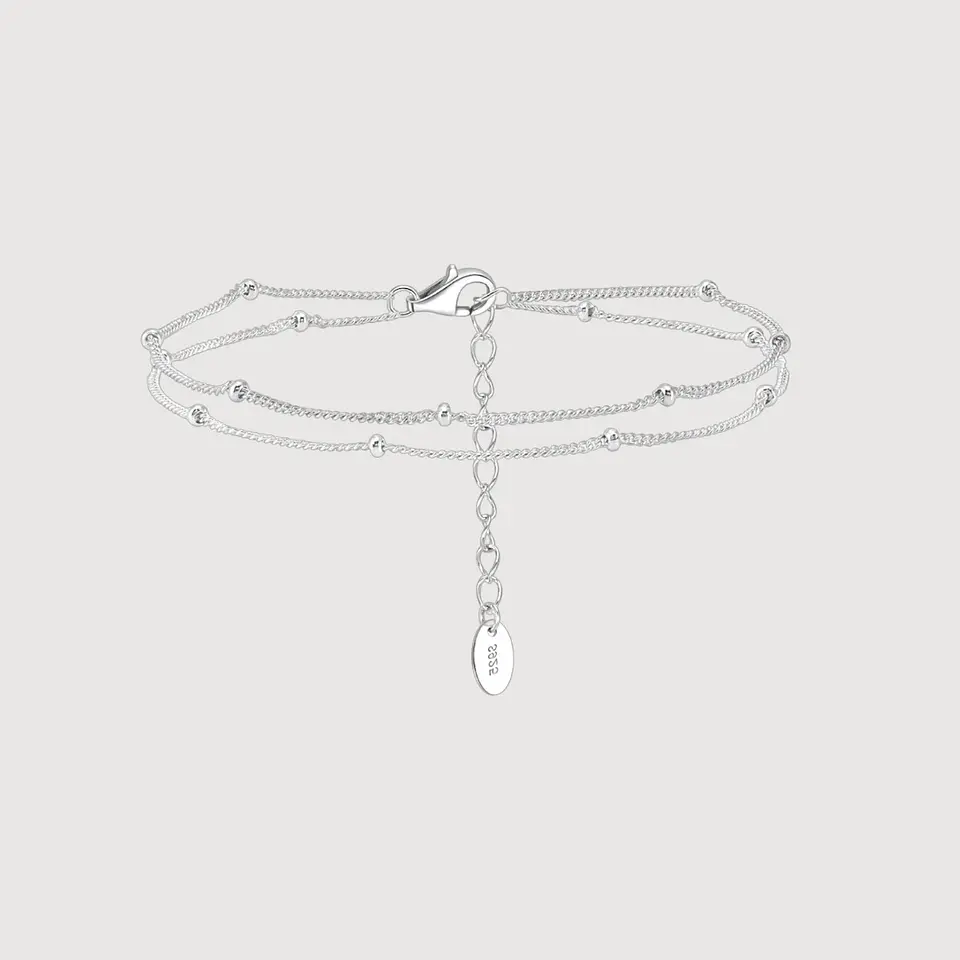 Pulsera Josefa | Plata 925 baño de rodio 1