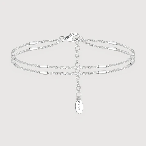 Pulsera Martina | Plata 925 baño de rodio