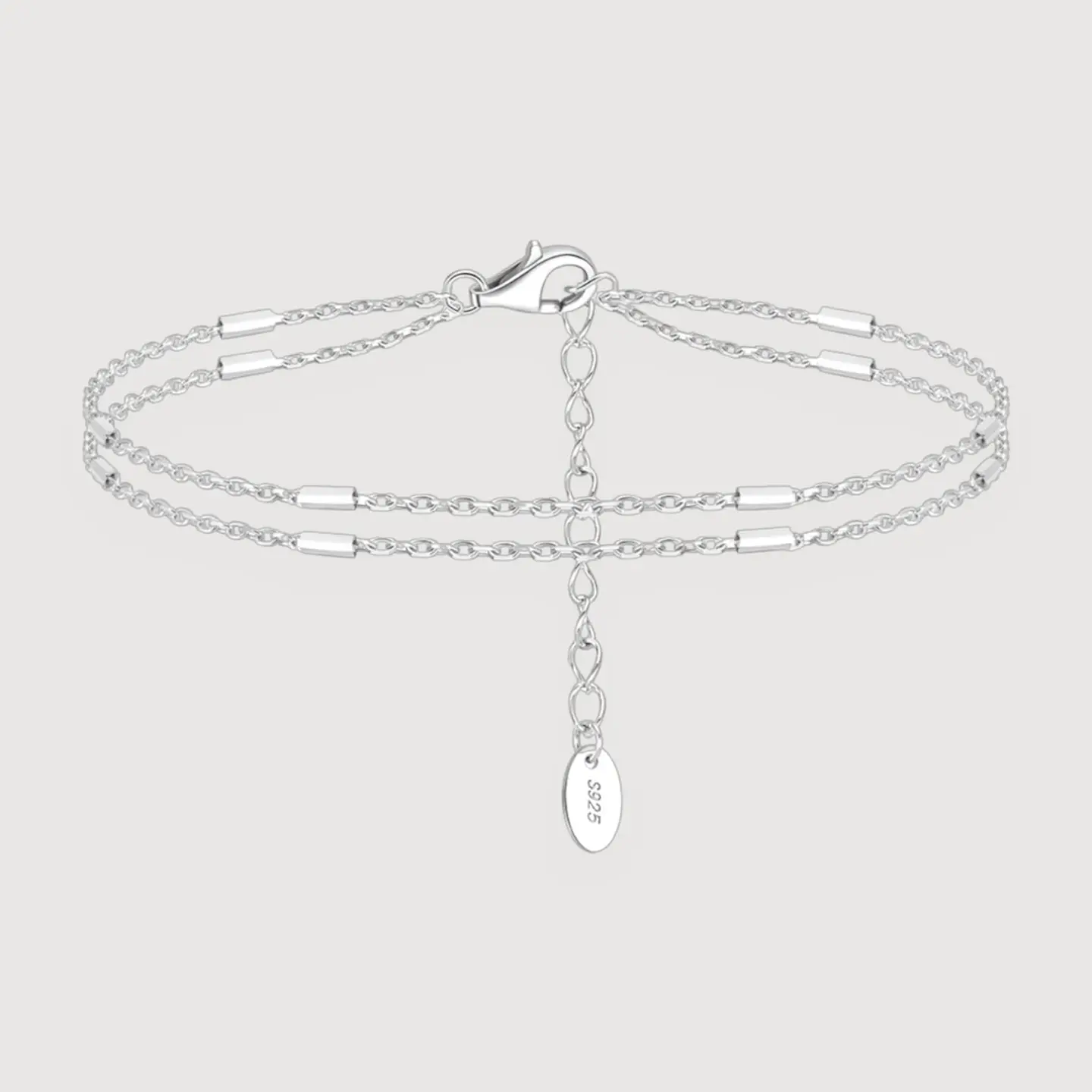 Pulsera Martina | Plata 925 baño de rodio 1