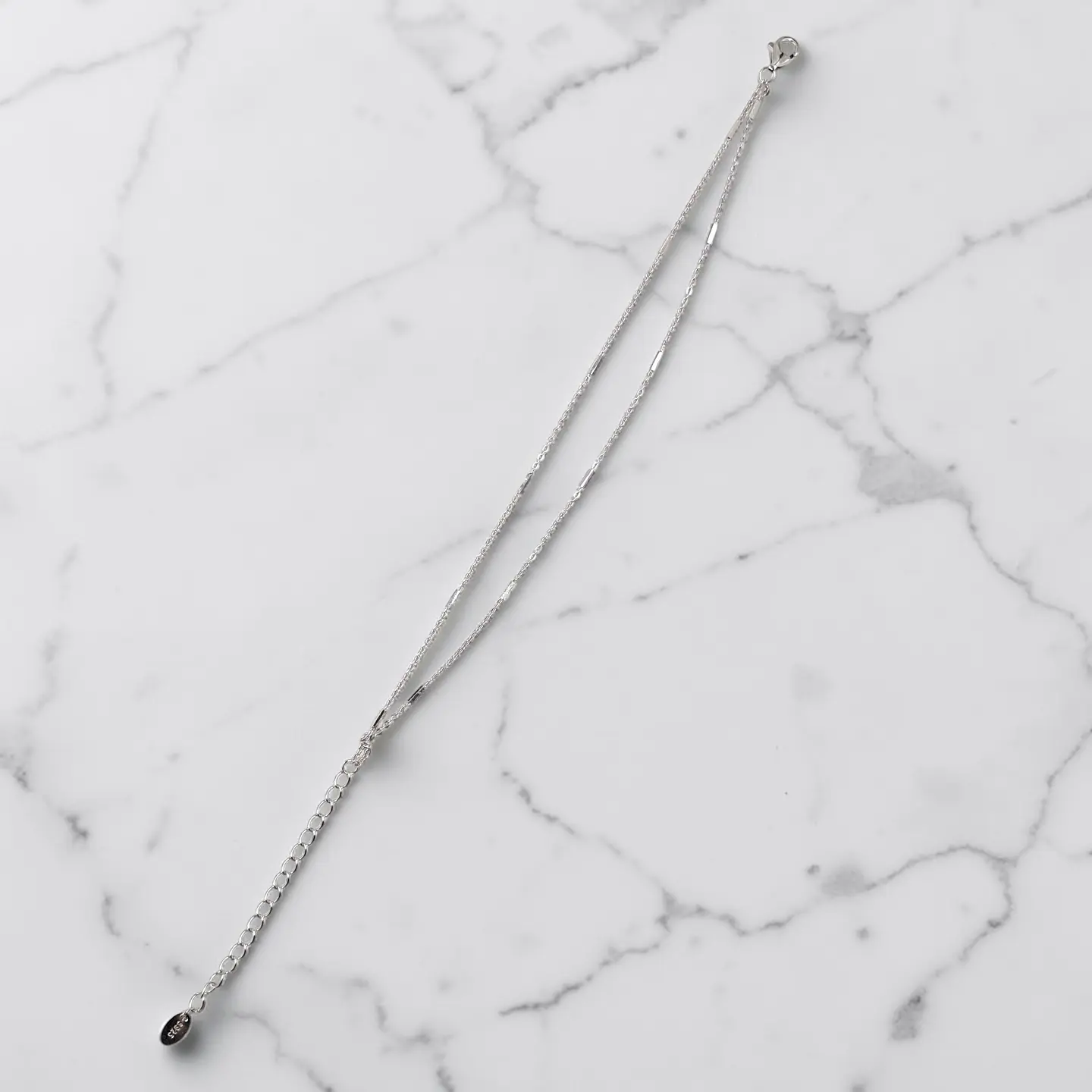 Pulsera Martina | Plata 925 baño de rodio 2