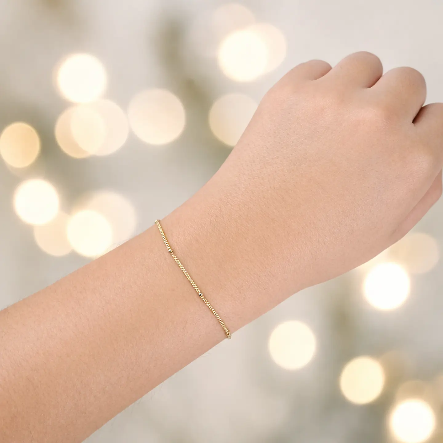 Pulsera Bruma | Plata 925 baño de oro 18k 7