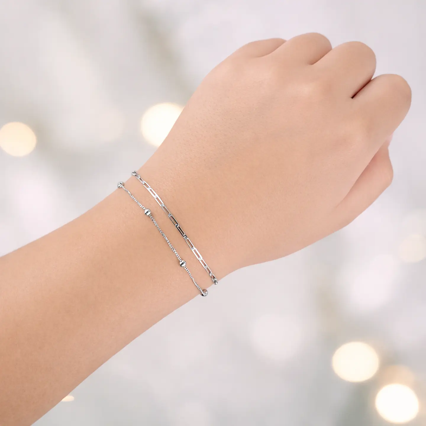 Pulsera Armonía | Plata 925 baño de rodio 4