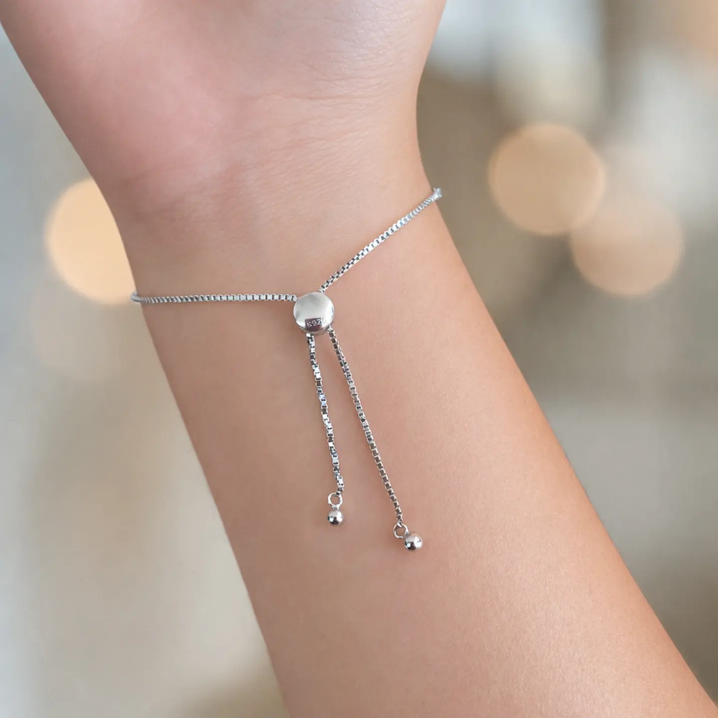 Pulsera Alianza | Plata 925 baño de rodio 7