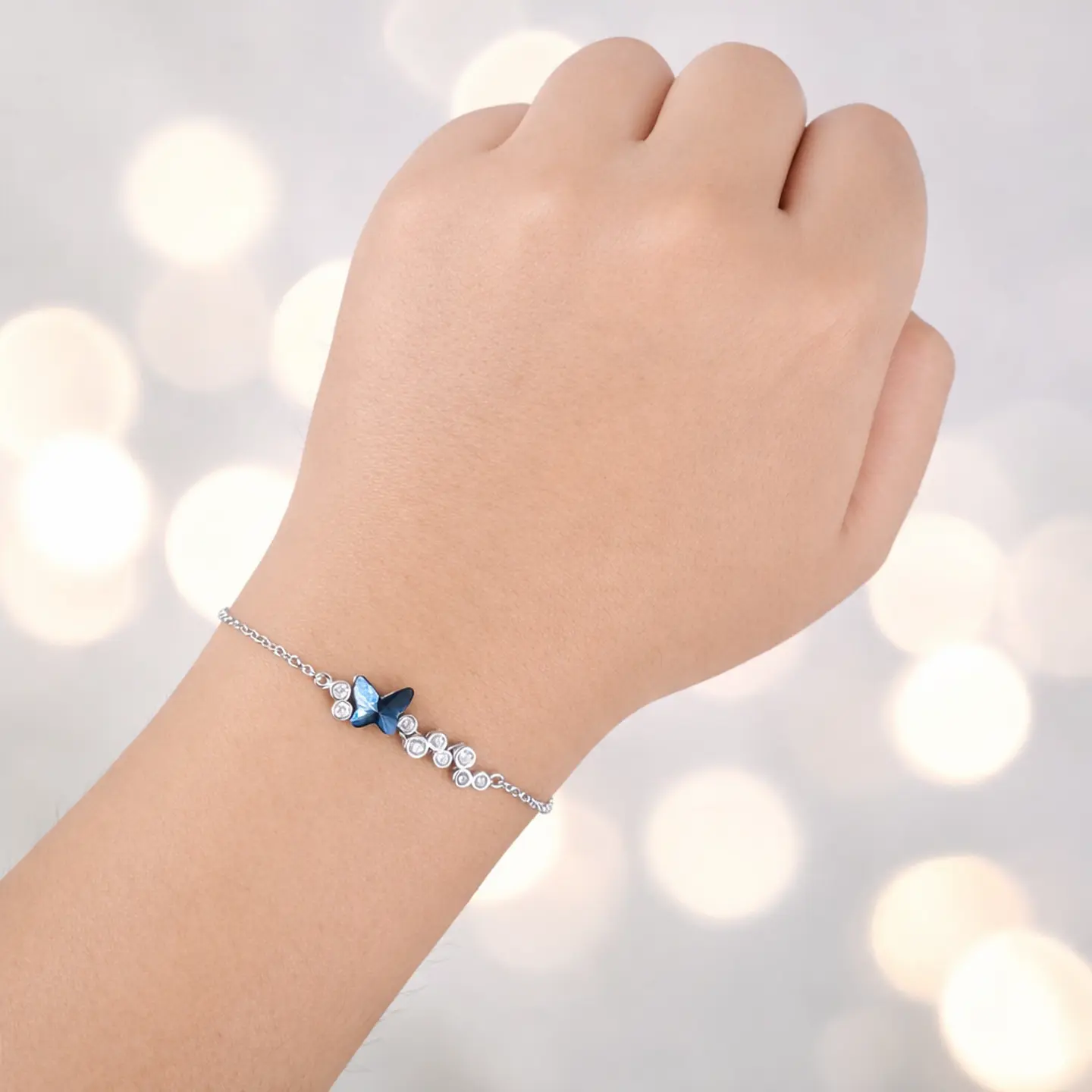 Pulsera Alaria | Plata 925 baño de rodio 3