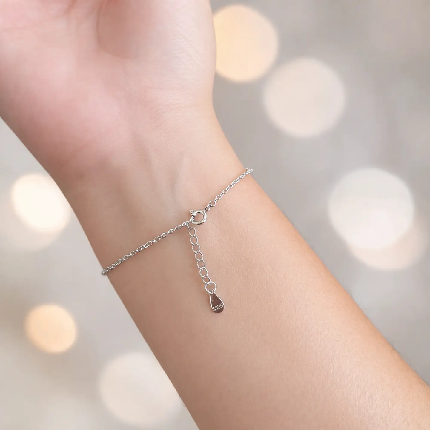 Pulsera Alaria | Plata 925 baño de rodio 4