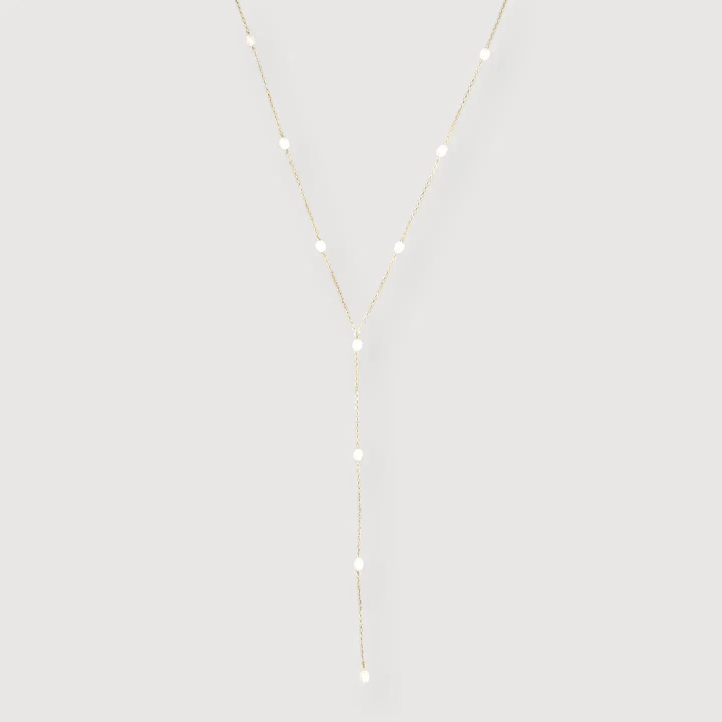 Collar Cascada | Plata 925 baño de oro 18k 2