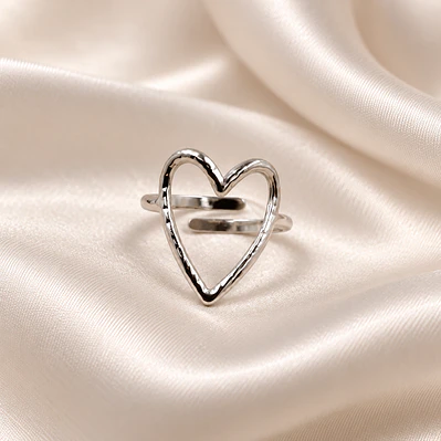 Anillo Amora Plateado