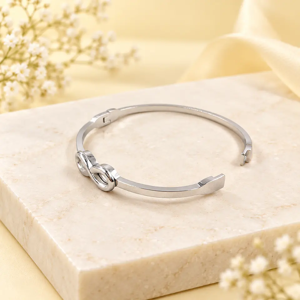 Pulsera Roma Plateada 3