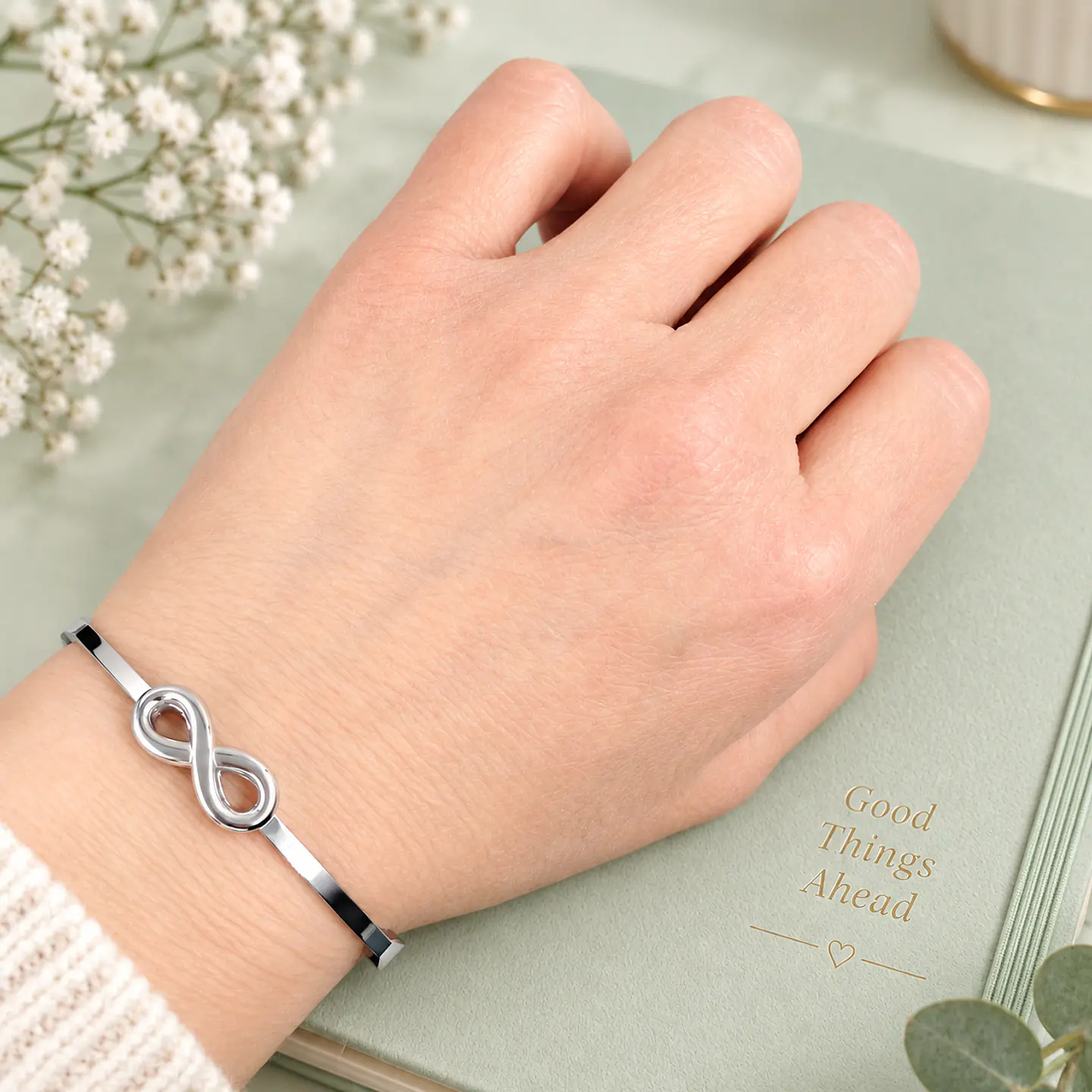 Pulsera Roma Plateada 2