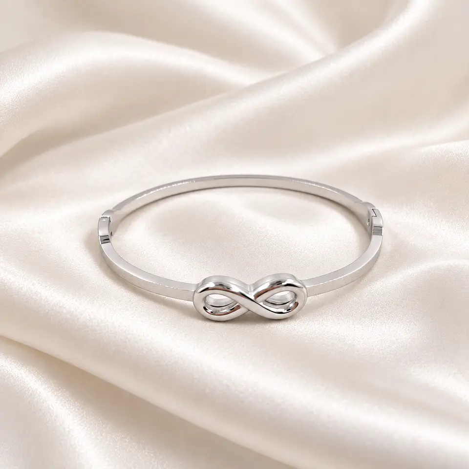 Pulsera Roma Plateada 1