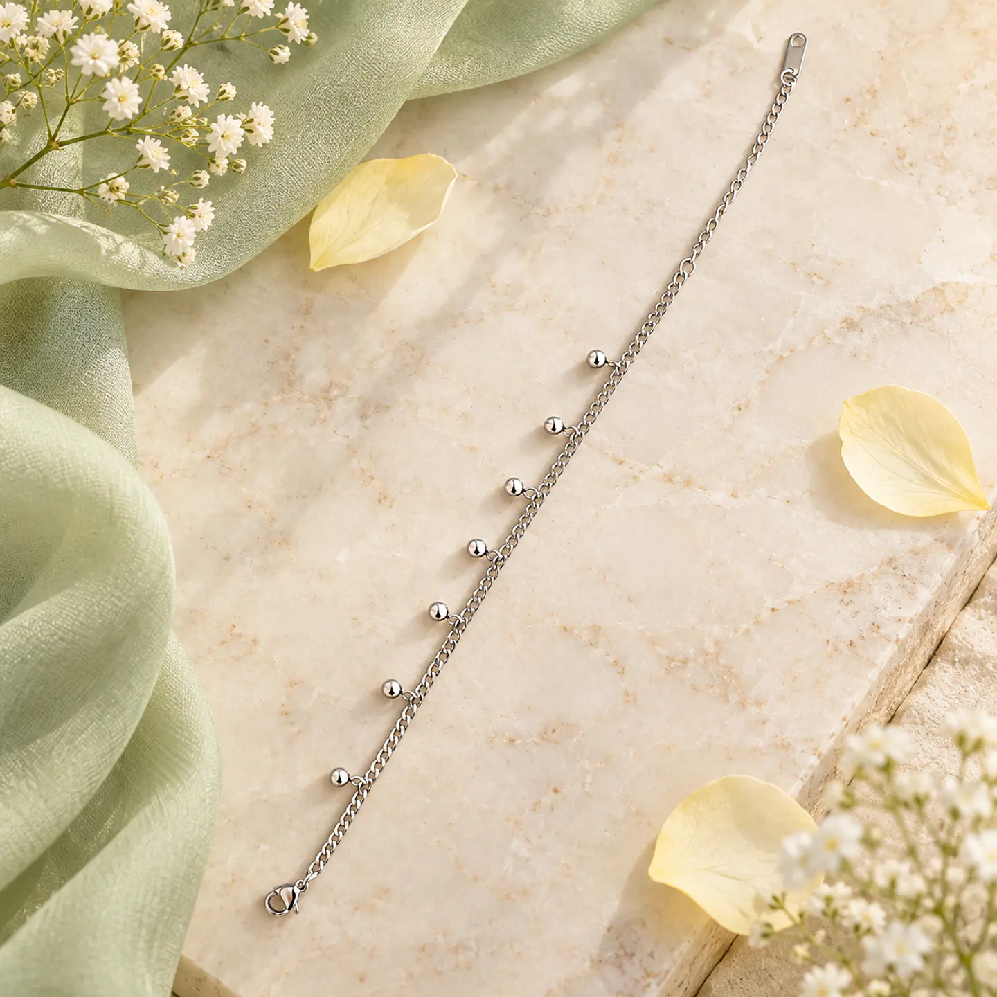 Pulsera Allegra Plateada 4