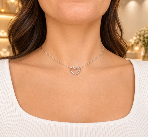 Collar Isabella Plateado