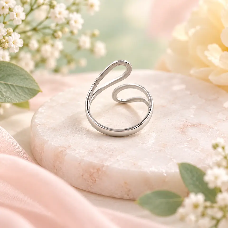 Anillo Modena Plateado 5