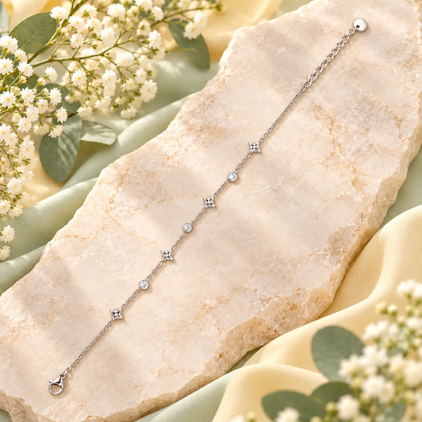 Pulsera Lucilla Plateada 3