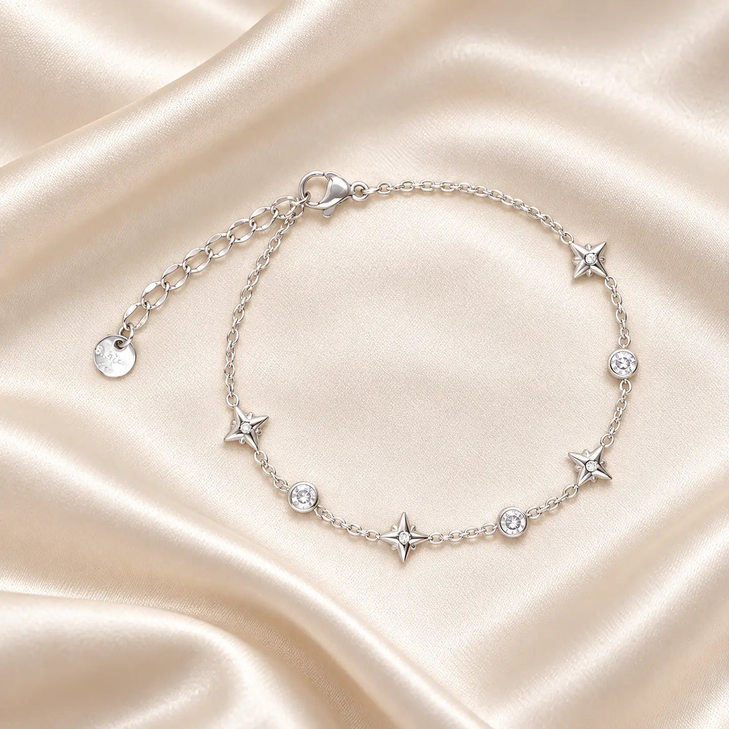 Pulsera Lucilla Plateada 1