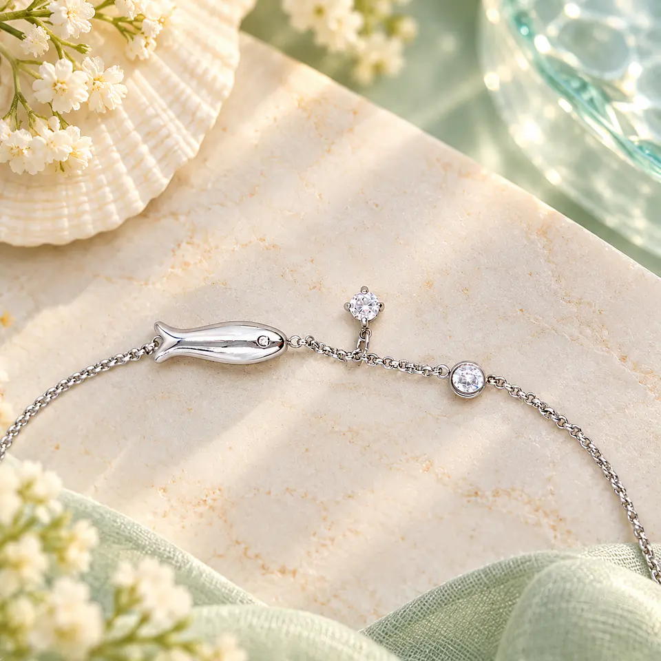 Pulsera Marea Plateada 5