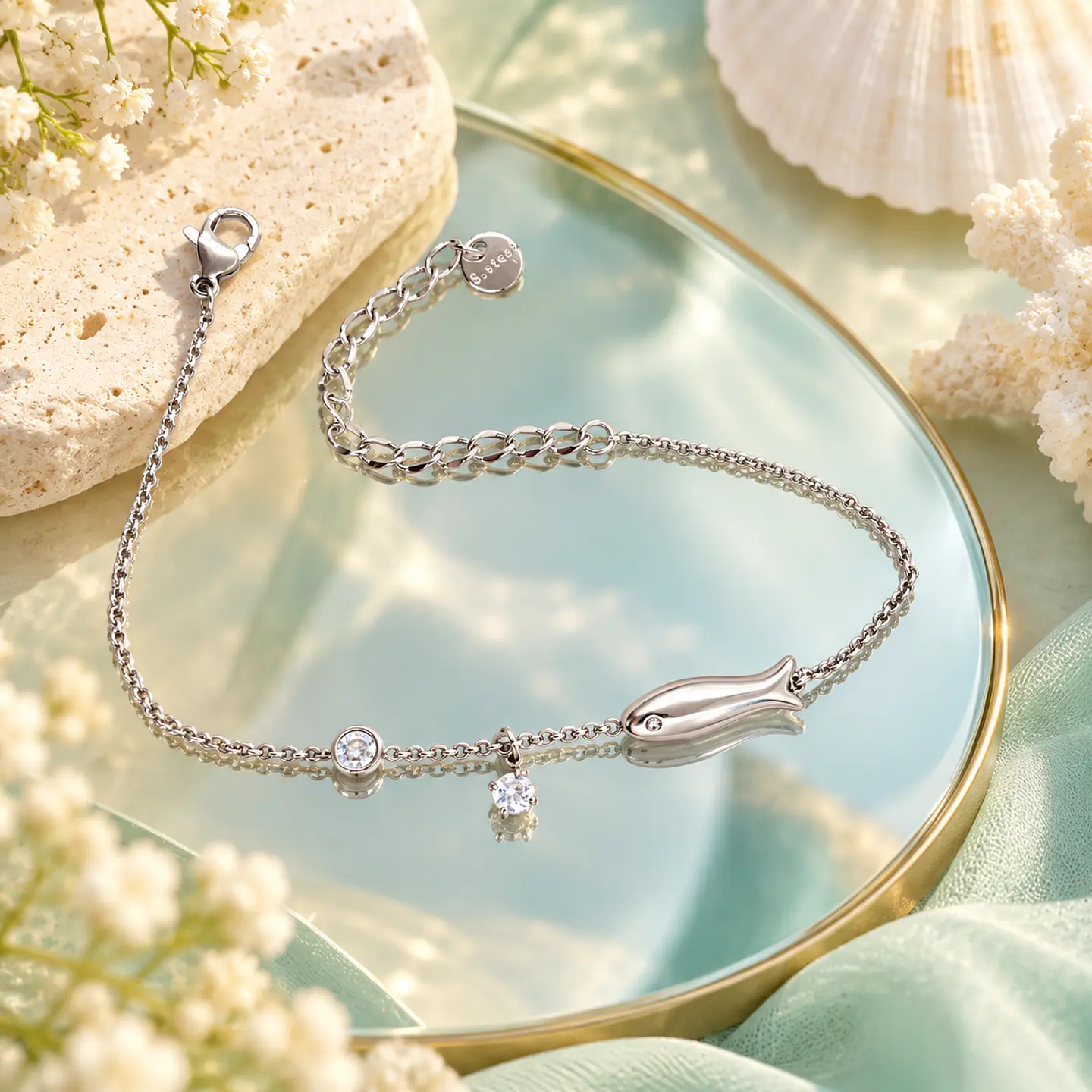 Pulsera Marea Plateada 4