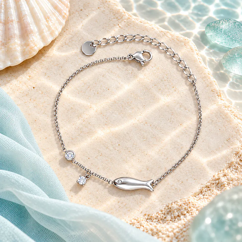 Pulsera Marea Plateada 3