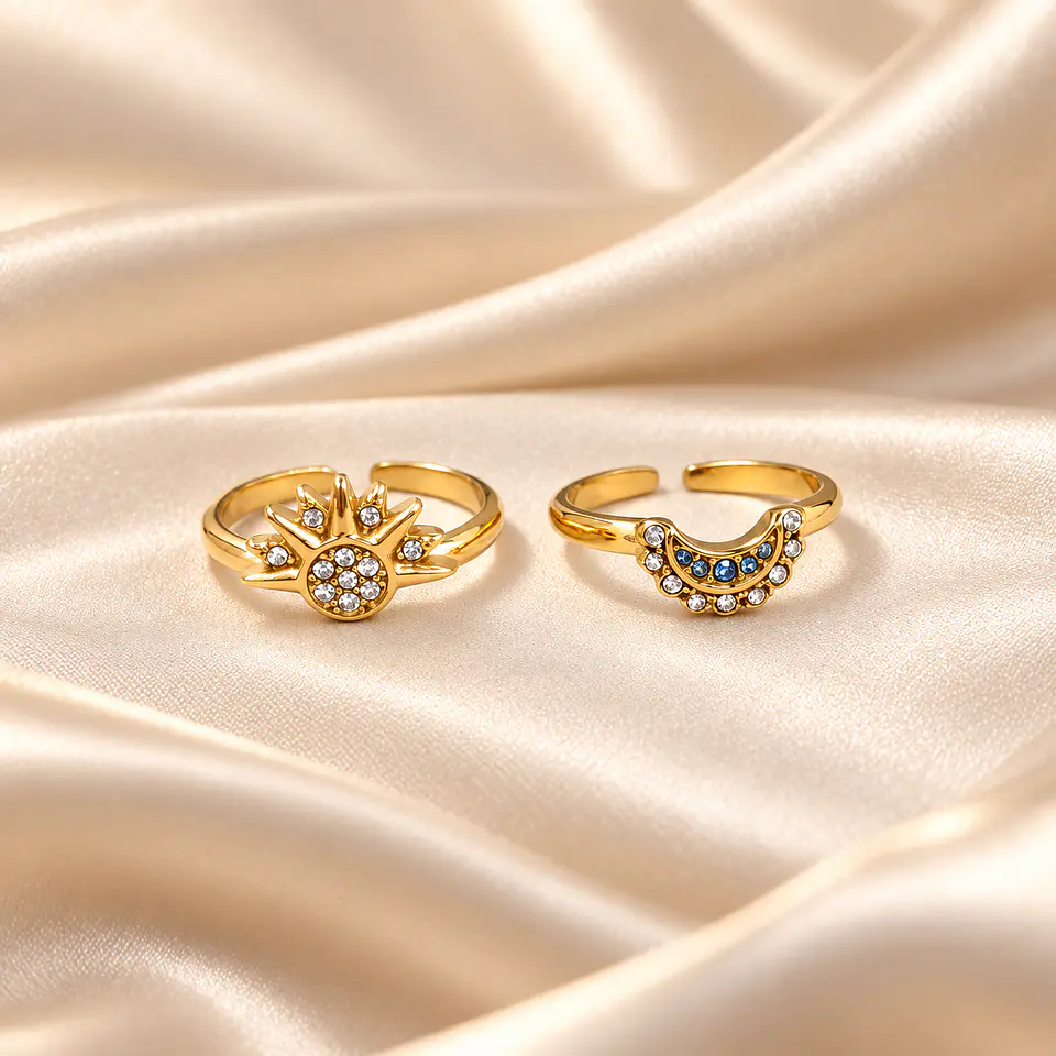 Anillos Sol y Luna 1