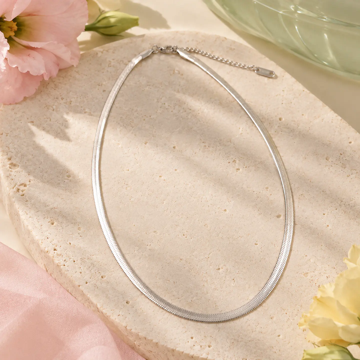 Collar Verona Plateado 3