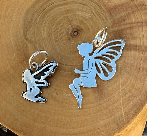 Medalla Hada Mini de Plata 950