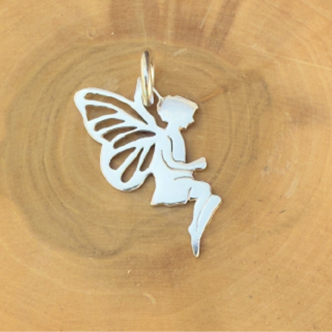 Medalla Hada con Falda de Plata 950 1