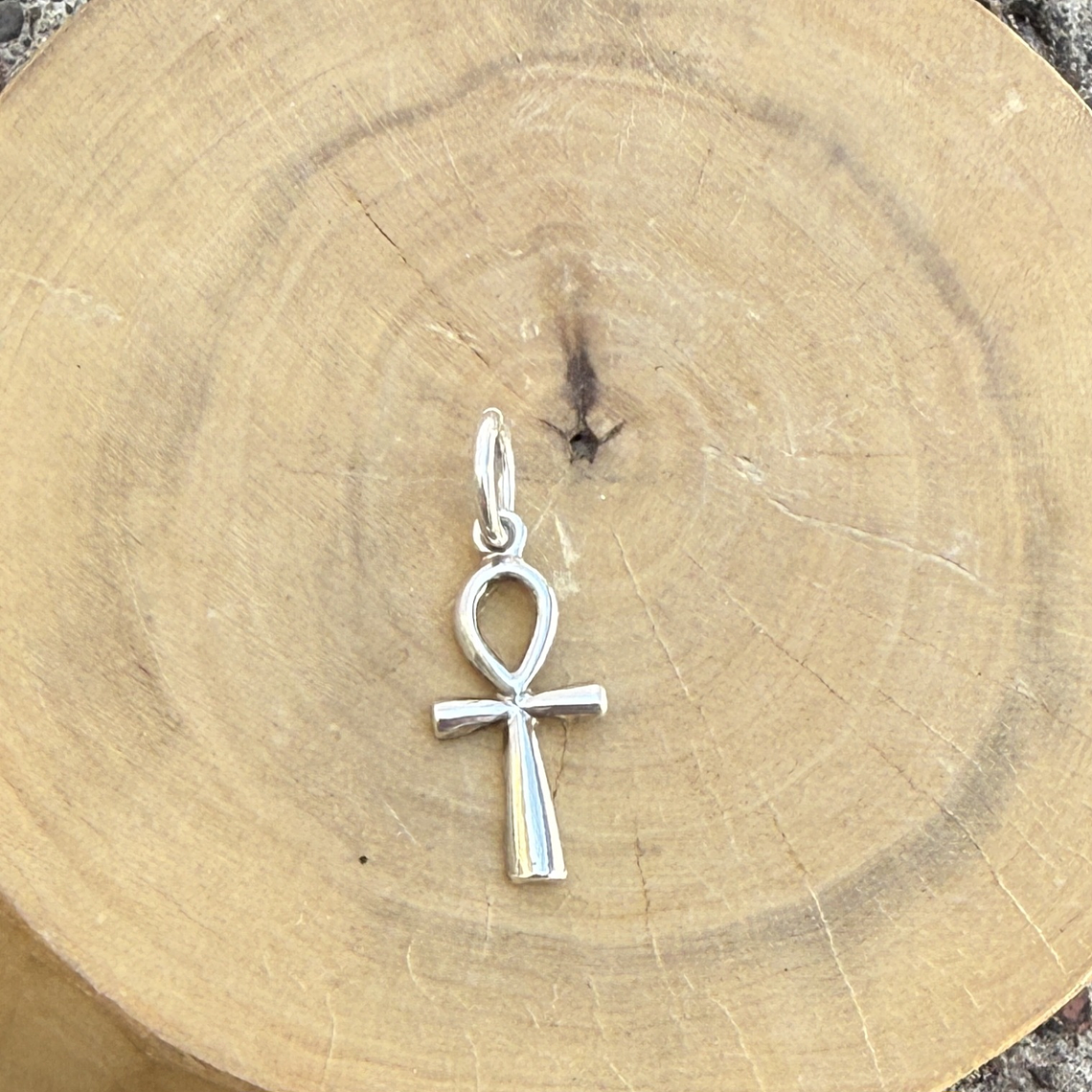 Medalla Cruz Ankh de Plata 950 1