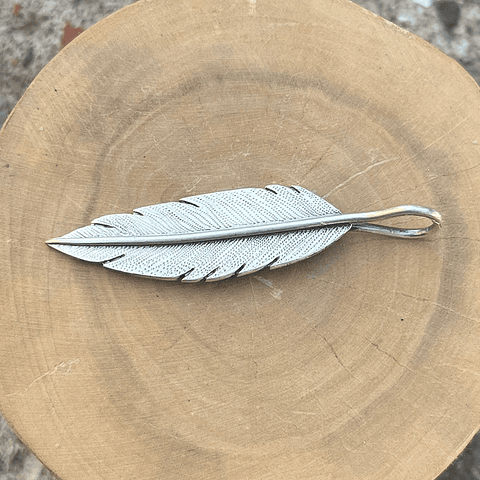 Medalla Pluma Puntuda de Plata 950