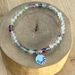 Pulsera elástica Gracias de Plata 950 con mostacillas de piedras - Miniatura 3
