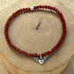 Pulsera Elástica Medalla con Alas Plata 950 con Mostacillas de Piedras  - Miniatura 1