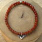 Pulsera Elástica Medalla con Alas Plata 950 con Mostacillas de Piedras  - Miniatura 4