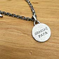 Medalla Gracias Papá de plata 950 - Miniatura 1