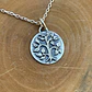 Medalla Árbol Hojas de Plata 950 - Miniatura 1