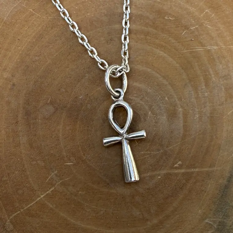 Medalla Cruz Ankh de Plata 950 1