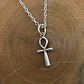 Medalla Cruz Ankh de Plata 950 - Miniatura 1