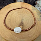 Pulsera elástica de mostacillas de Cobre y una piedra  - Miniatura 3