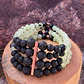 Pulsera de 4 corridas elástica de cobre y mostacillas de piedras de 6mm - Miniatura 1