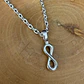 Medalla infinito de plata 950 - Miniatura 2