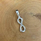 Medalla infinito de plata 950 - Miniatura 1