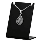 Colgante virgen maria en plata fina 925 2