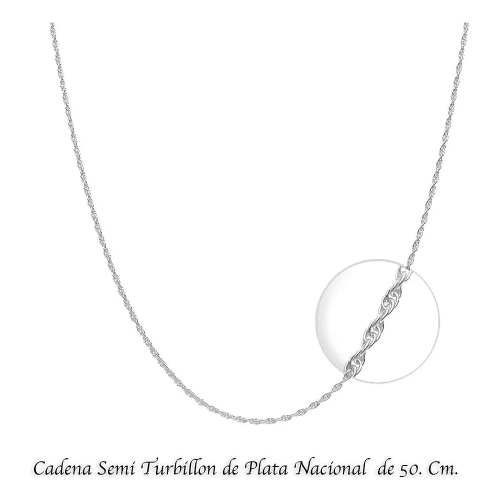 Colgante medalla de San Marcos en plata fina 925 2