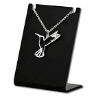 Colgante Colibrí En Plata Fina, Joya Nacional con Alma de Vuelo, Único y Delicado 1