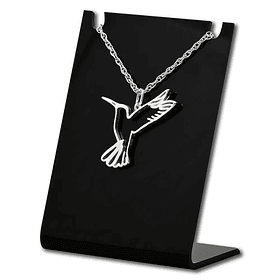 Colgante Colibrí En Plata Fina, Joya Nacional con Alma de Vuelo, Único y Delicado